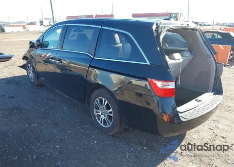 2011 Honda Odyssey Ex-L z USA, uszkodzony, nr VIN 5FNRL5H65BB080291